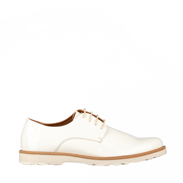 Ανδρικά παπούτσια Emerson λευκά, 2 - Kalapod.gr